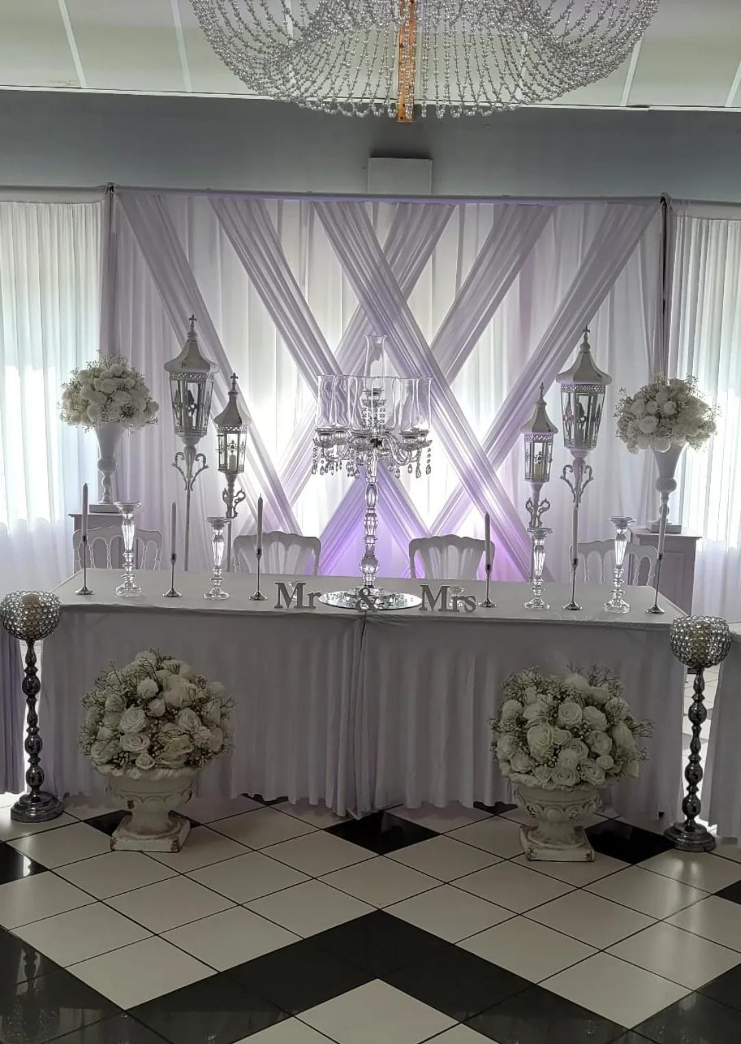 table des mariés