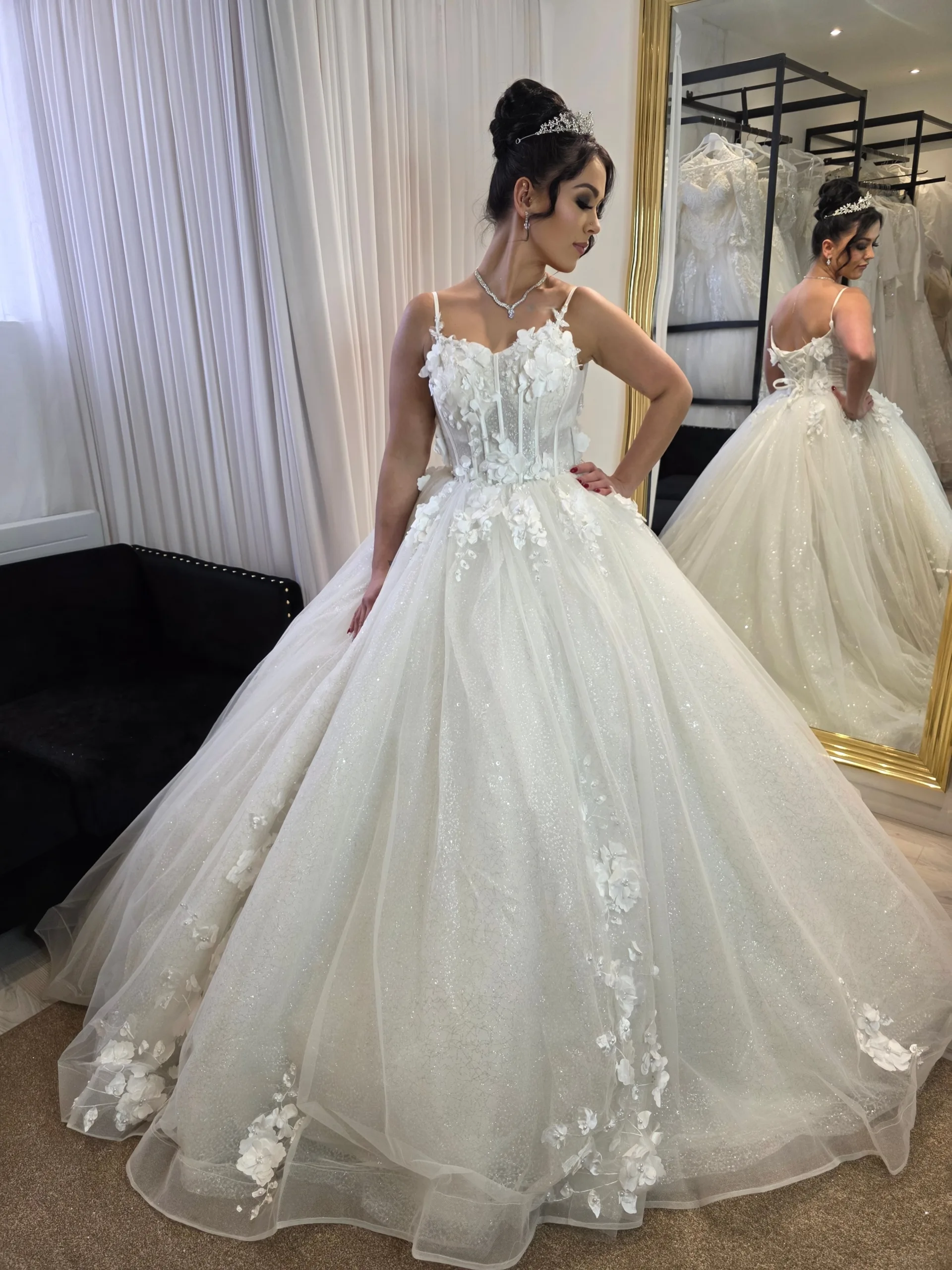 Robe de mariée princesse Fleury – Image 3