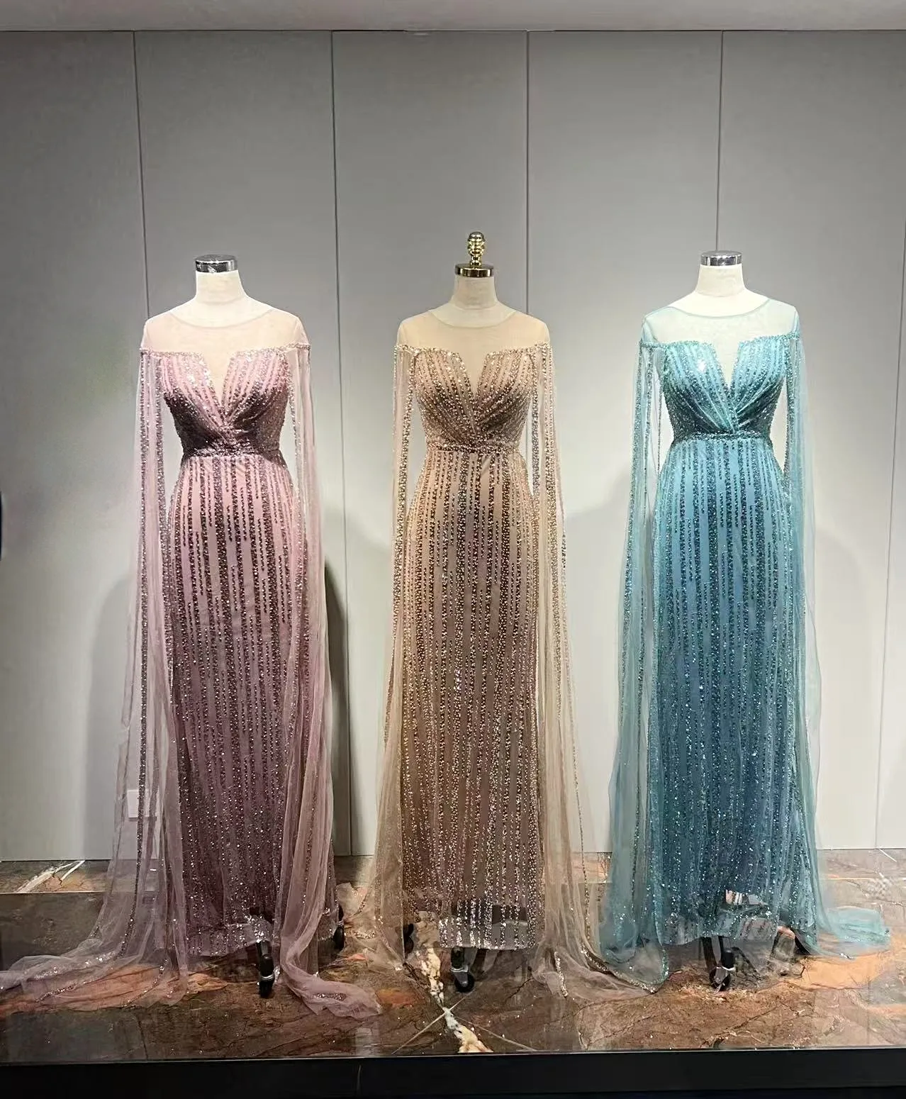 robe de soirée haute couture royaume cristal