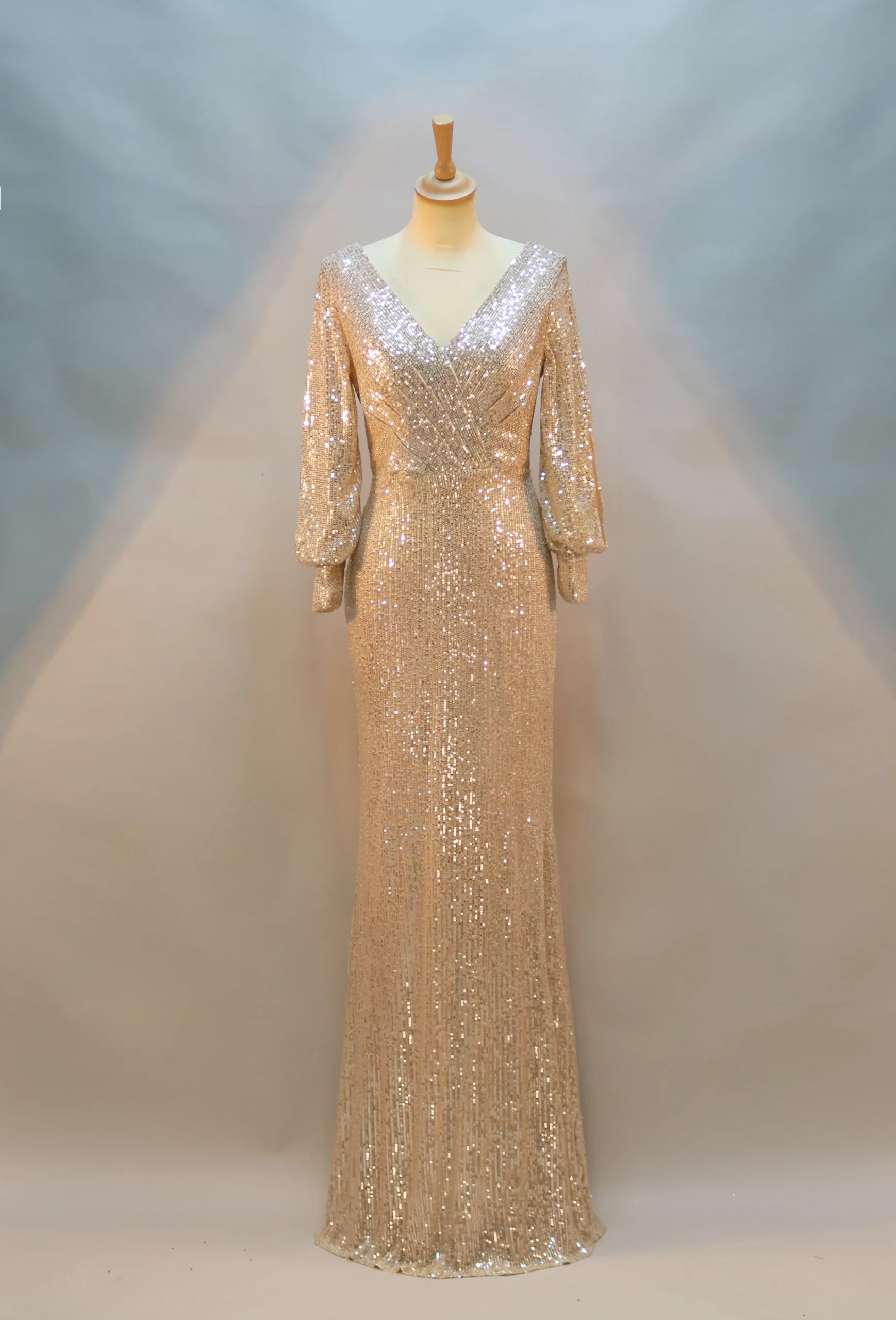 robes de soirée manches longues rc