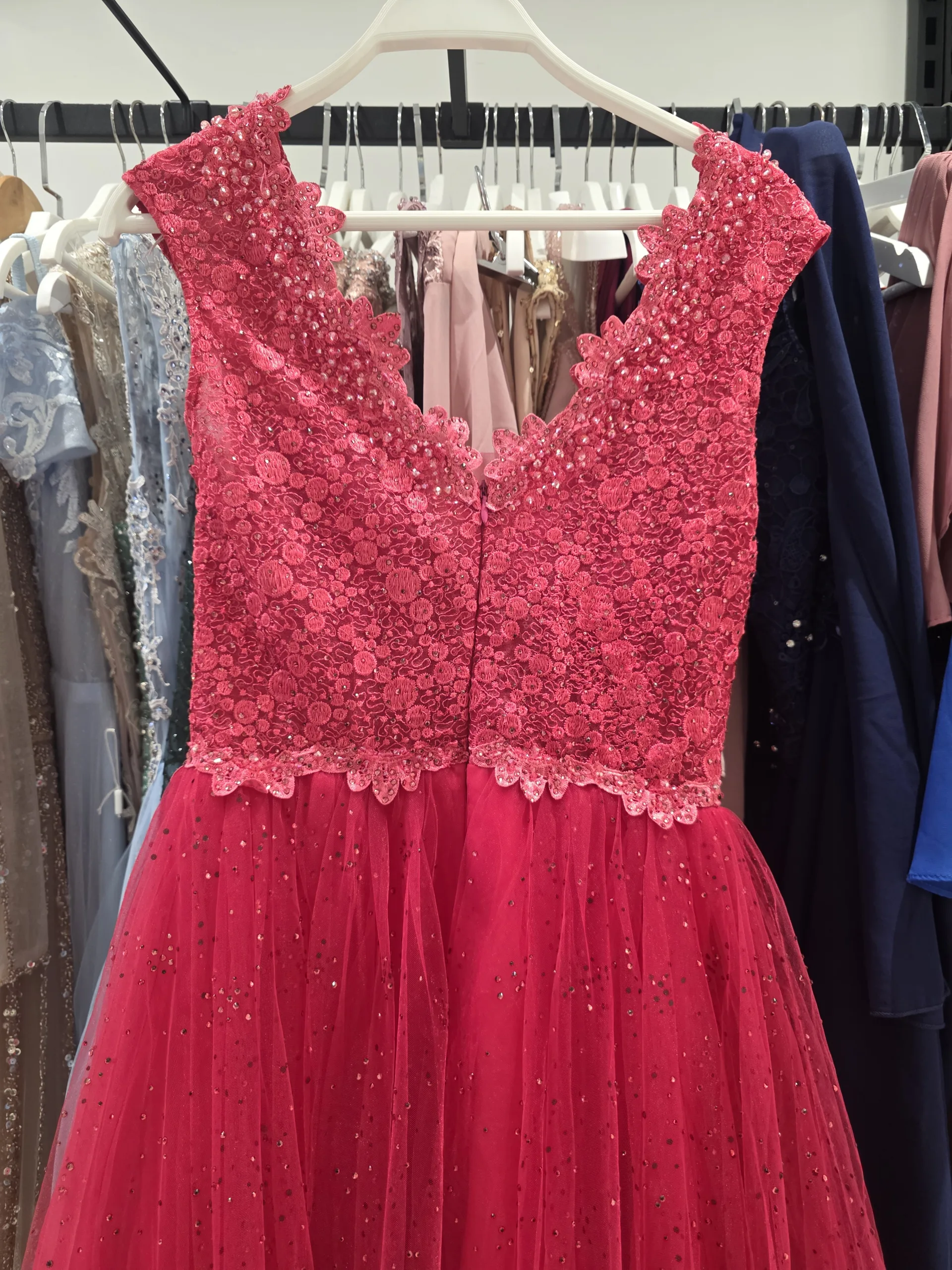 robe de cérémonie longue élégante avec bustier travaillé - idéale pour soirées et galas – Image 4