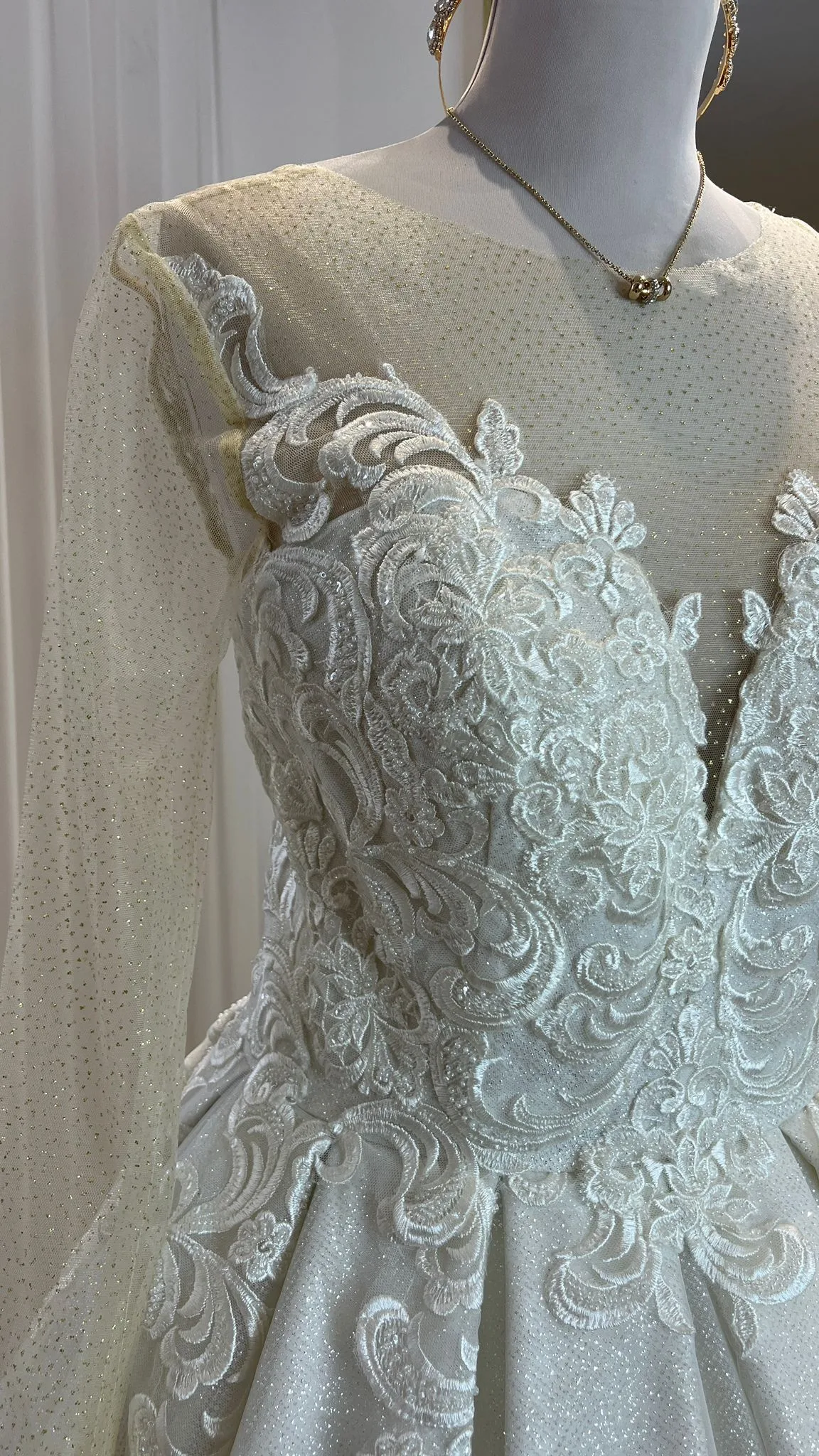 robe de mariée princesse blanche, digne d’un conte de fées – Image 2