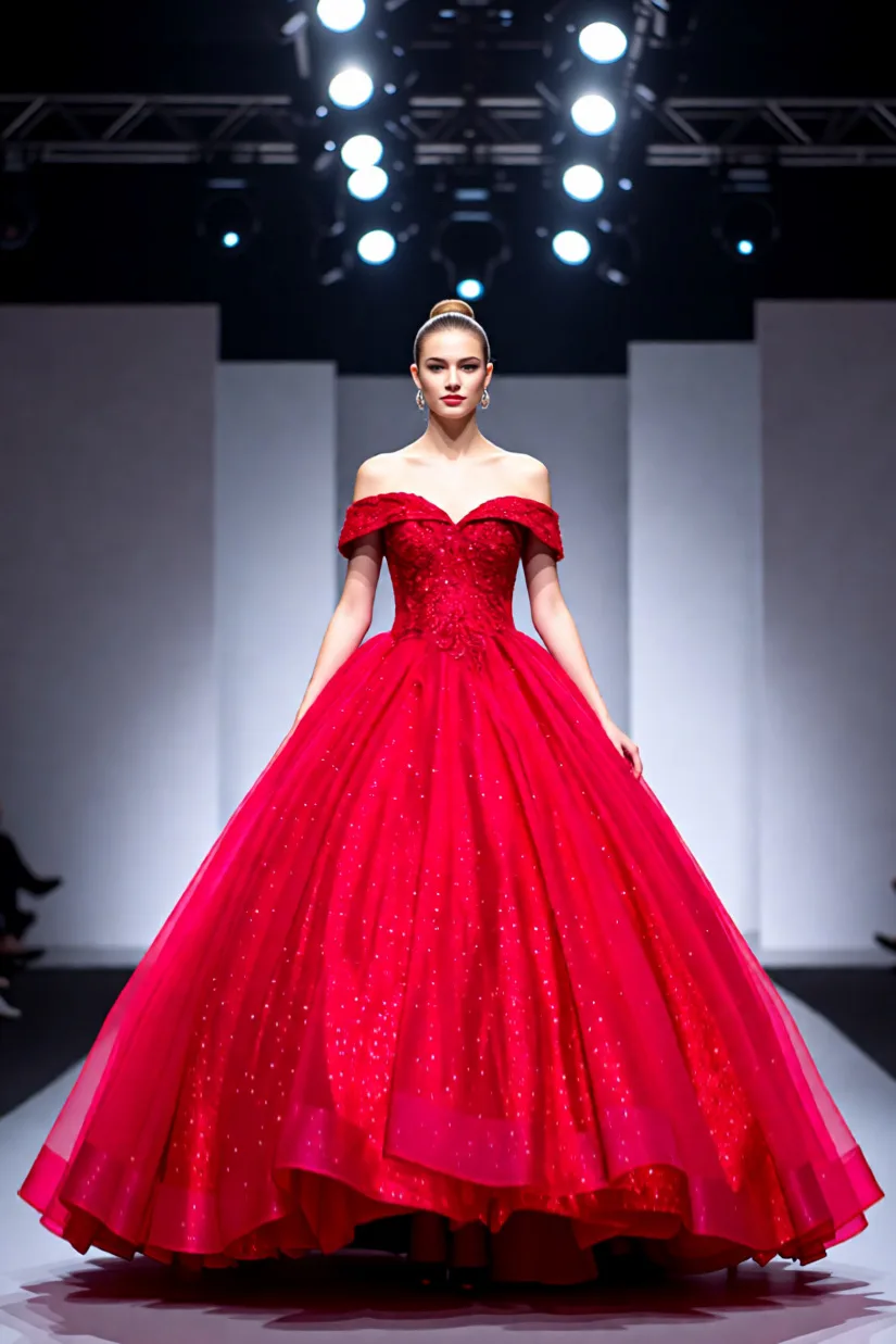 Robe de bal princesse -corset structuré – Image 7