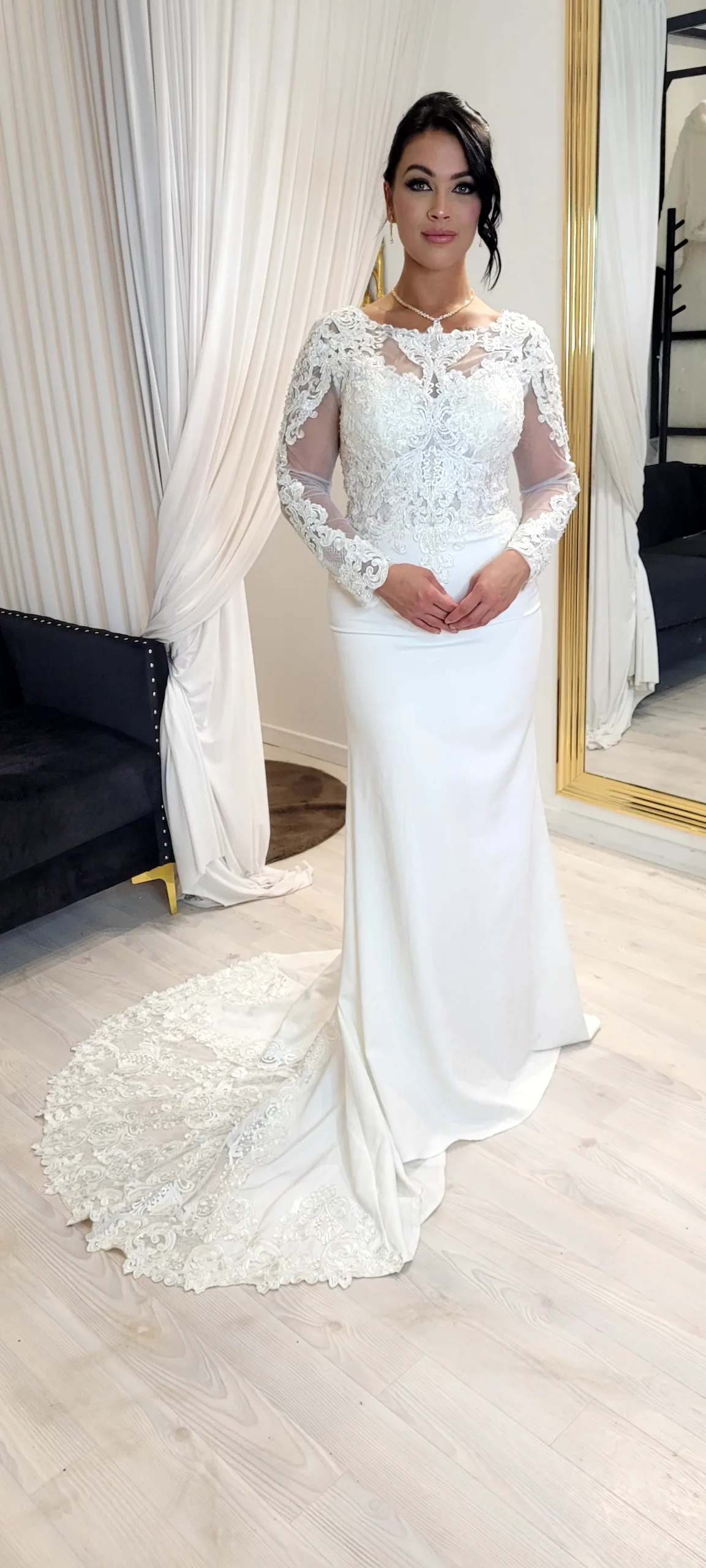 robe de mariée sirène bohème