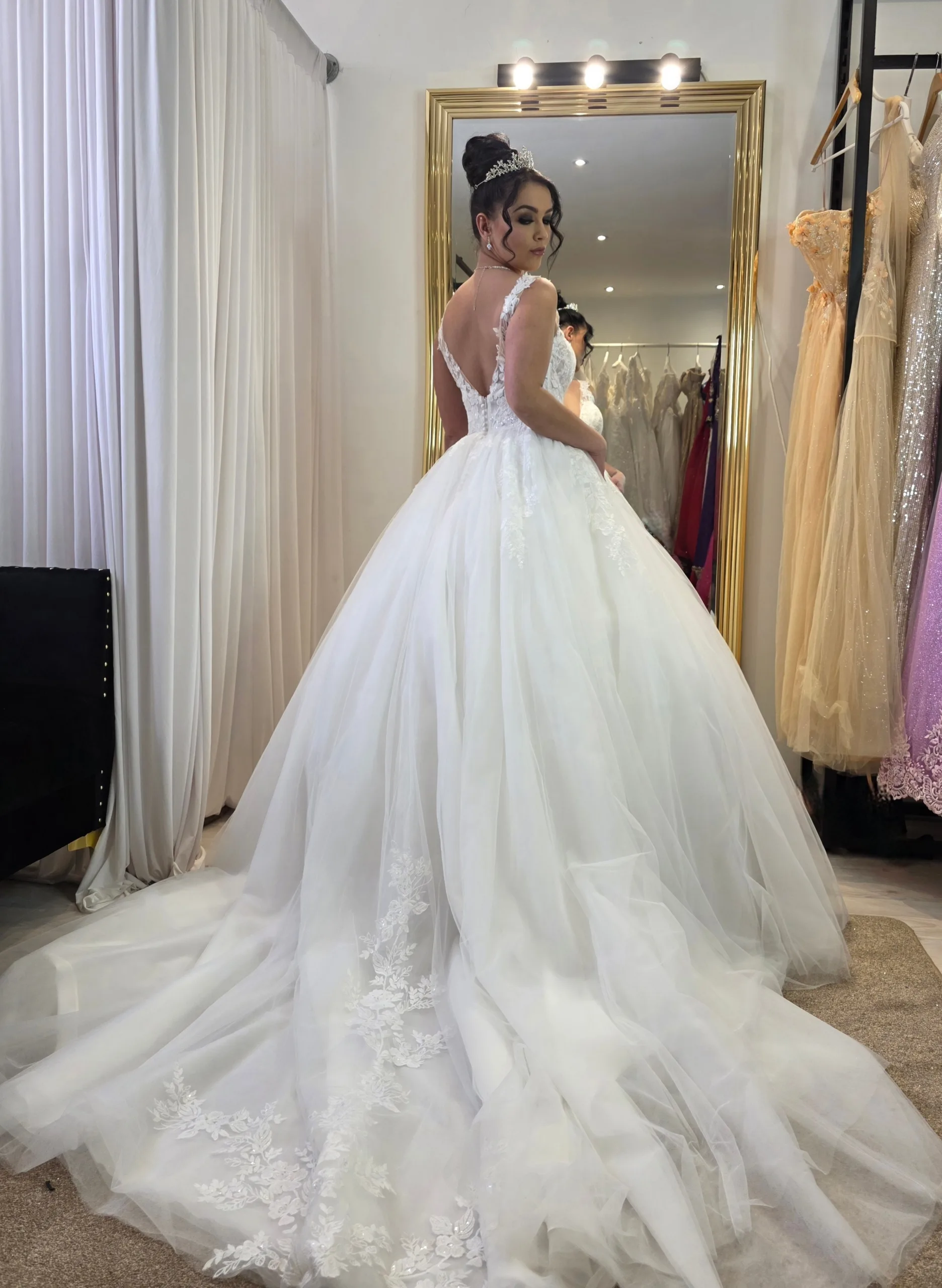 robe de mariée Fleury princesse et dentelle