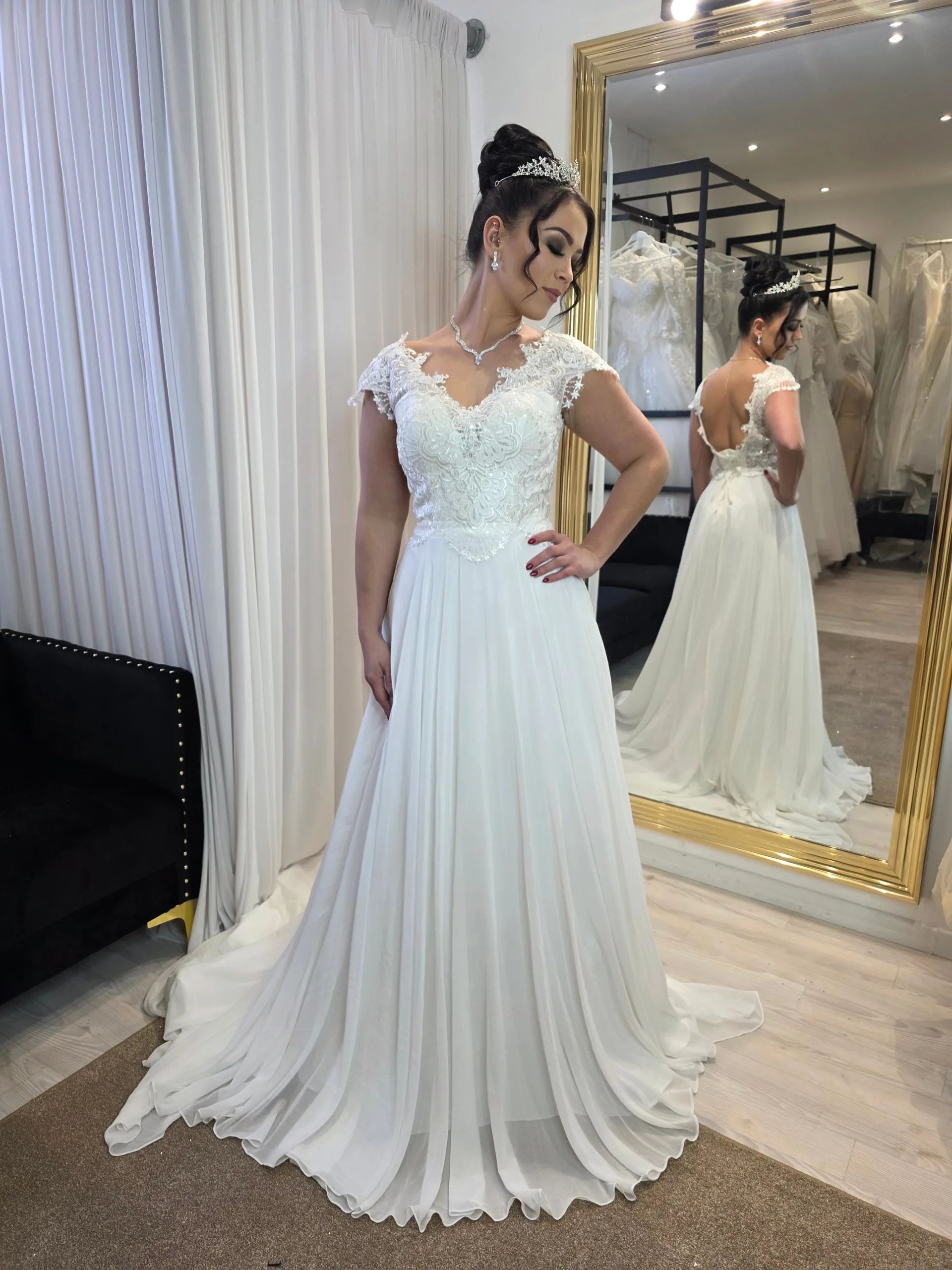 robe de mariée bohème fluide